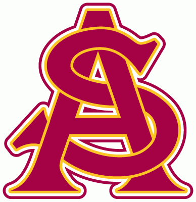 Arizona State Sun Devils 1980-Pres Alternate Logo vinyl decal